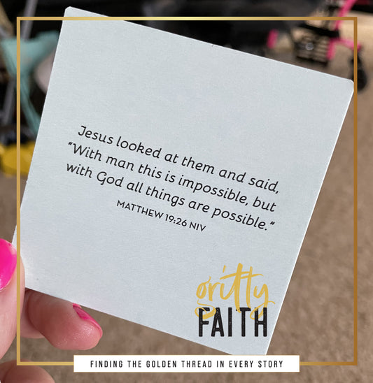 Let Your Faith Be Bigger Than Your Fear
