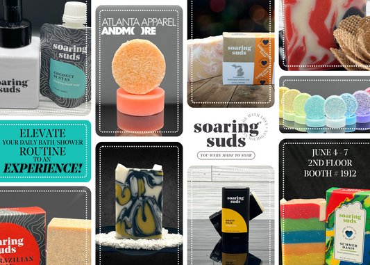 Meet Jen & Mike from Soaring Suds Soap Co!