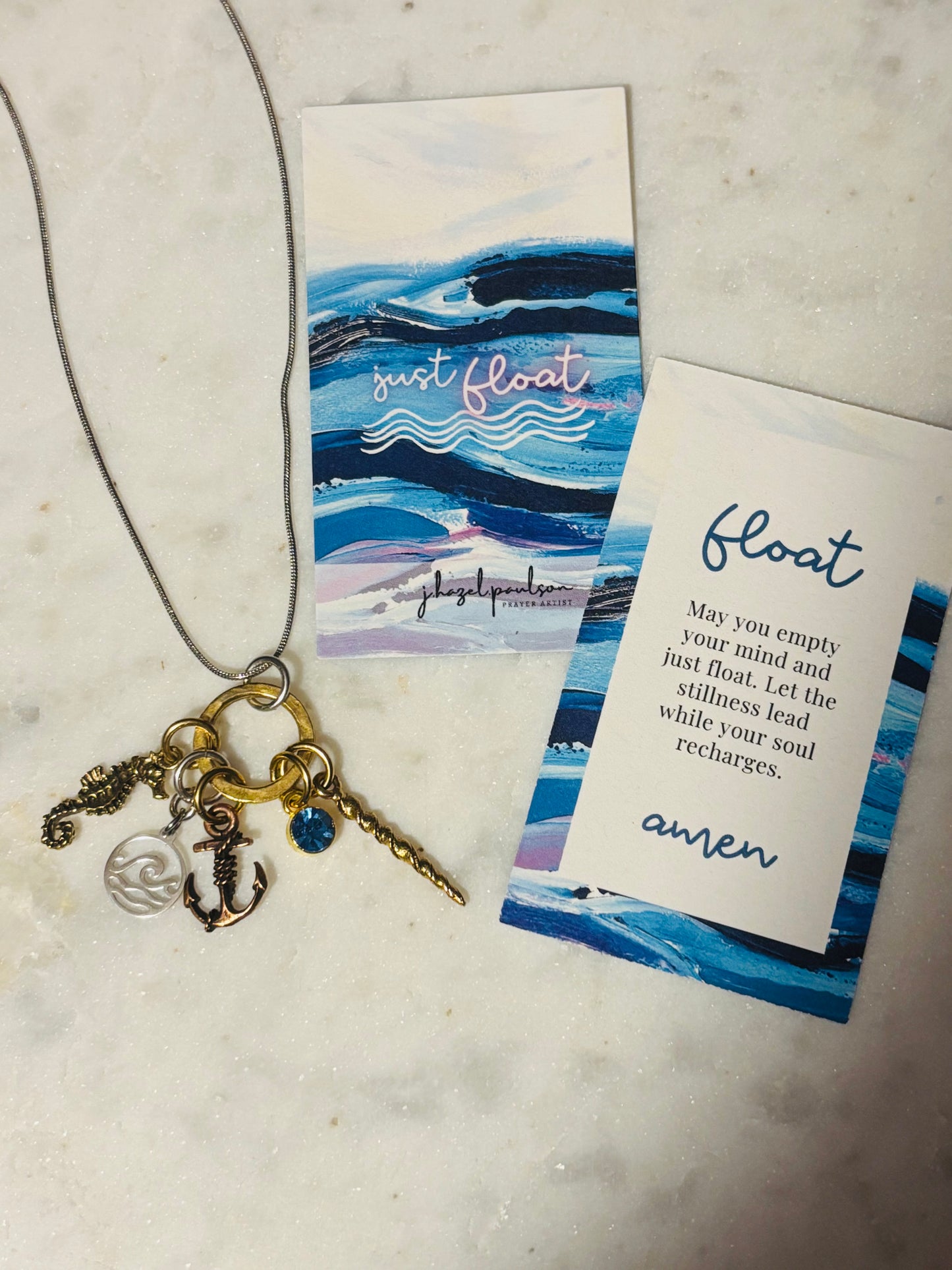 Float Charm Necklace (2)