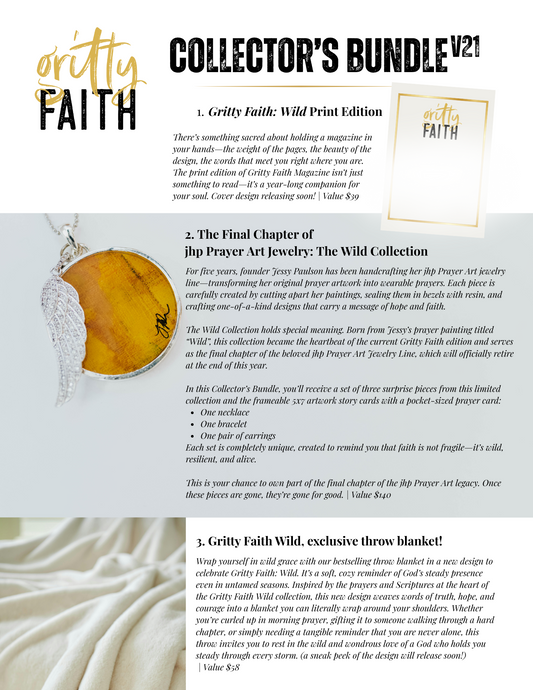 Gritty Faith Wild: Collector's Bundle - Ships December 1