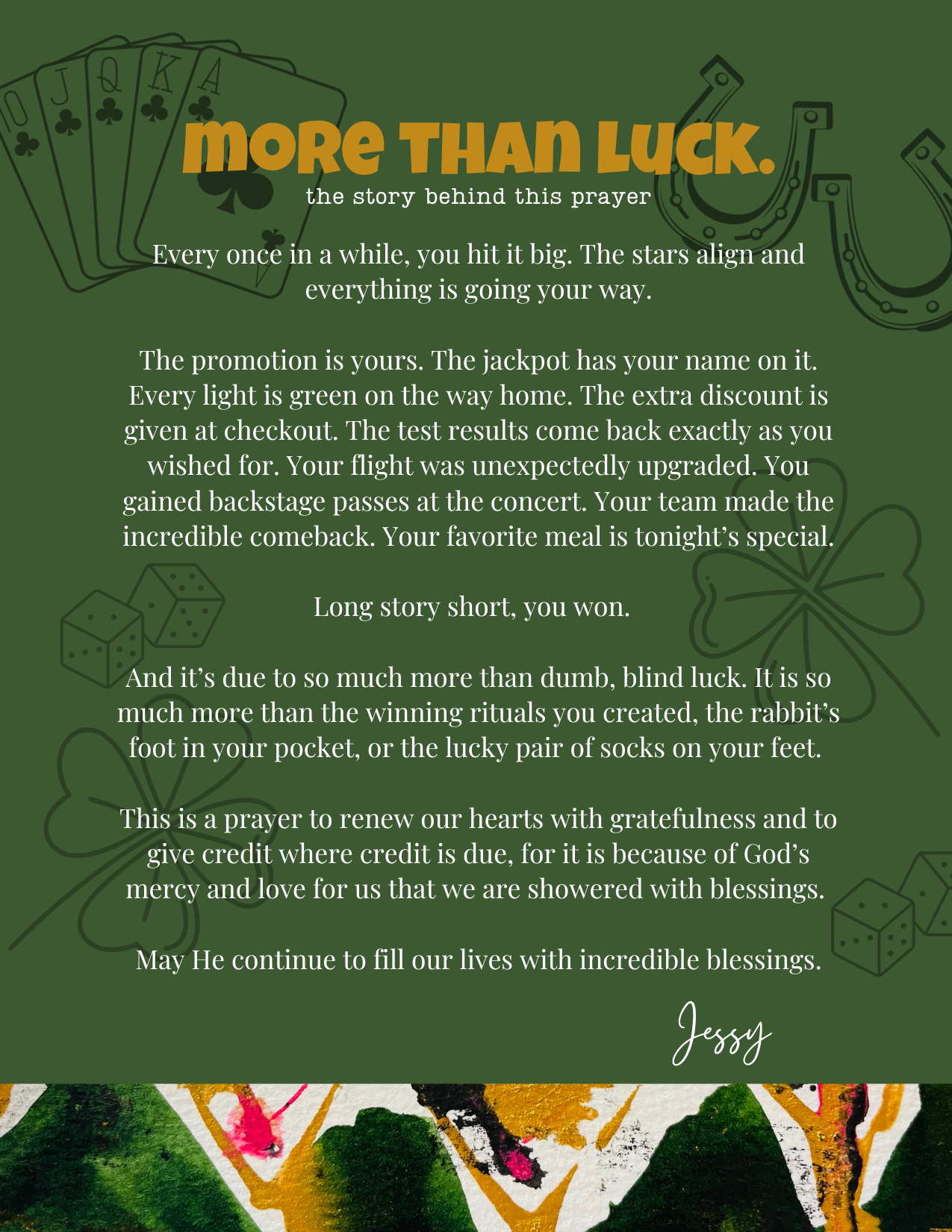 Lucky, a jhp Signature Necklace I