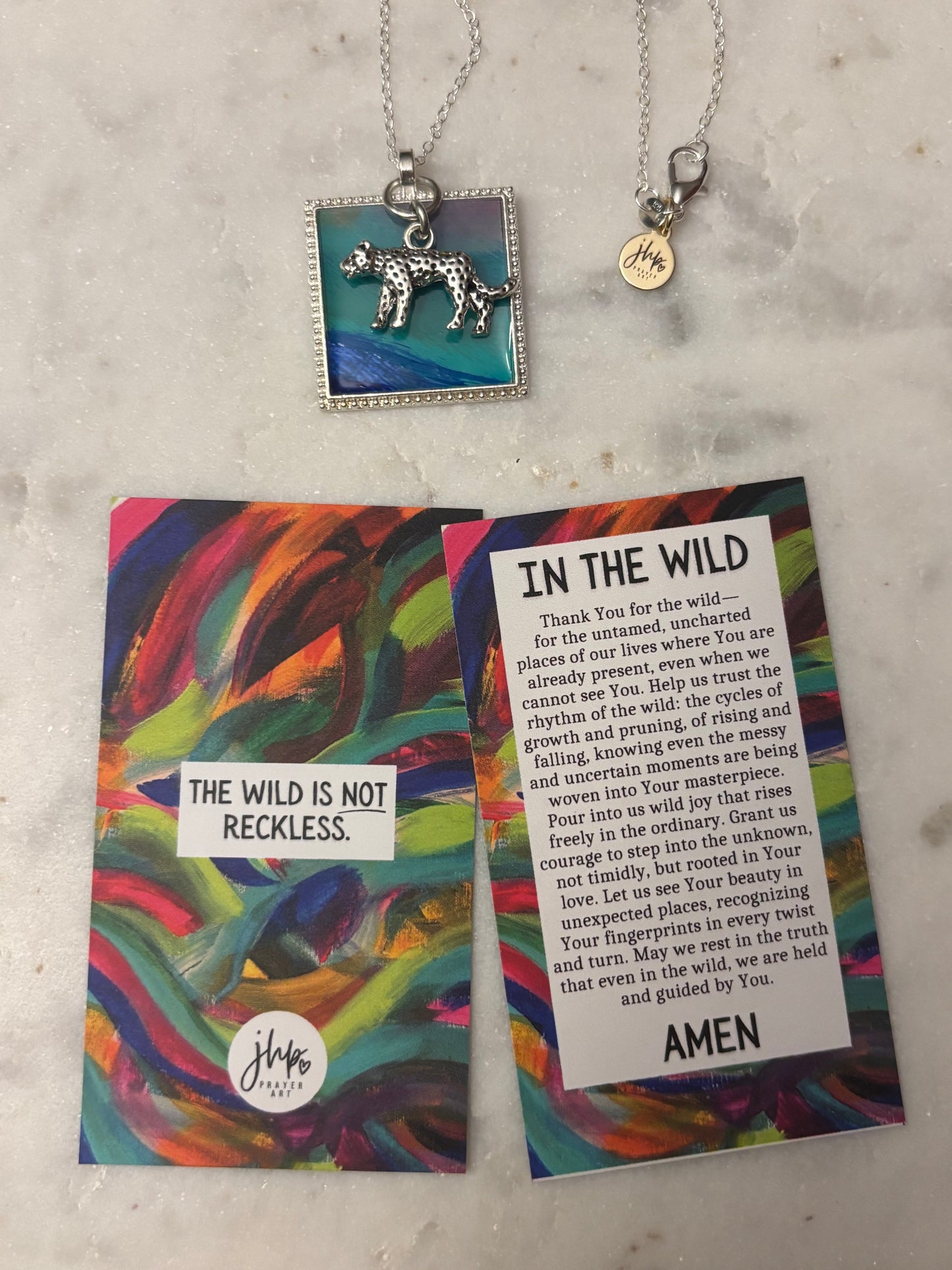 In the Wild, a jhp Prayer Art original Signature Necklace (5)