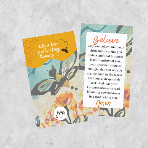 Believe Prayer Card