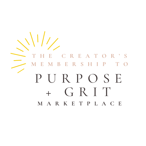 Creator's Membership for the Purpose + Grit Marketplace Founding Member