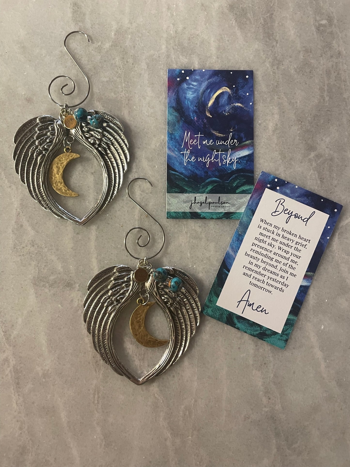 Beyond AMEN Charm Ornament for the Grieving Heart