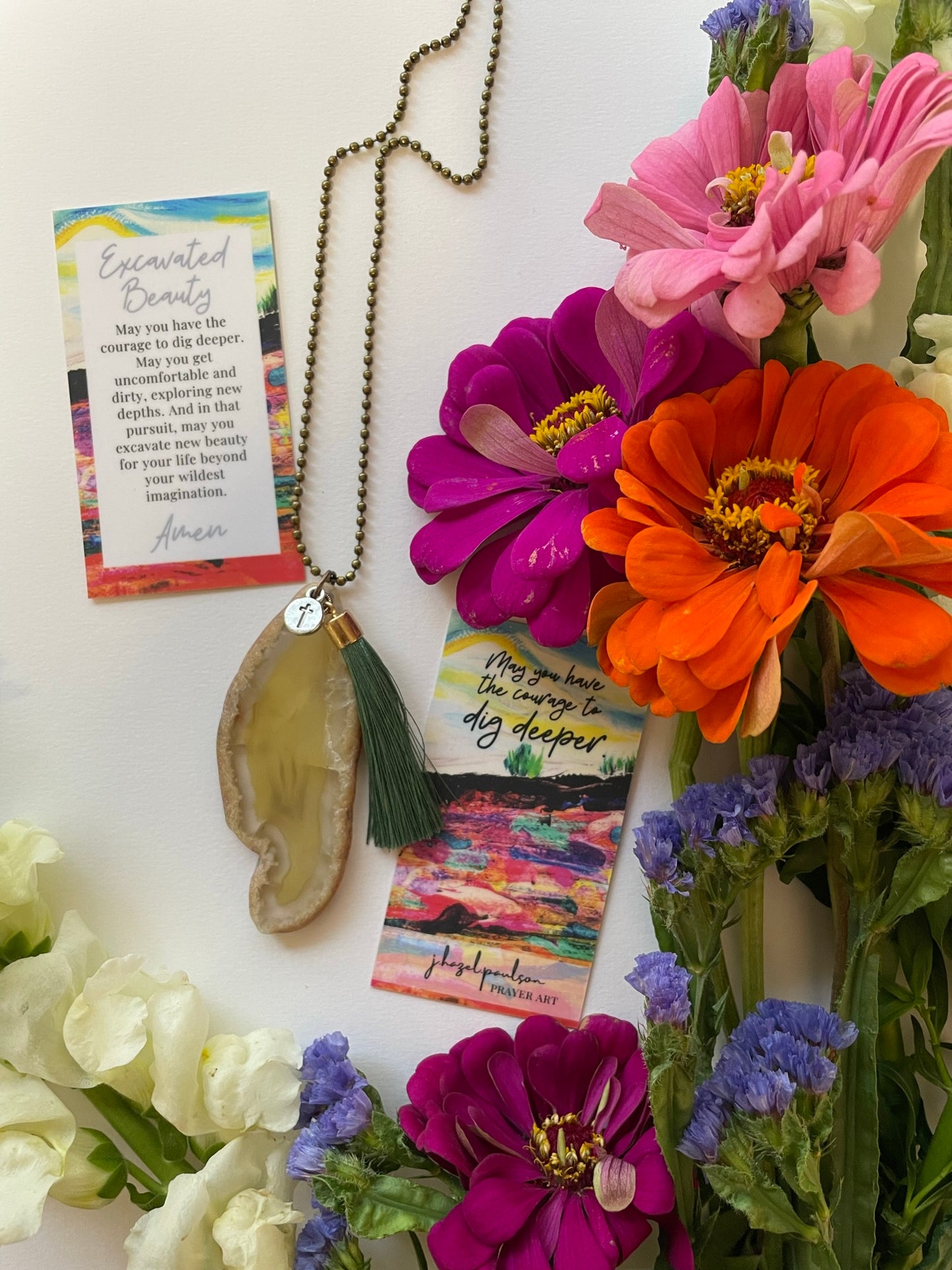 Excavating Beauty AMEN Necklace 3