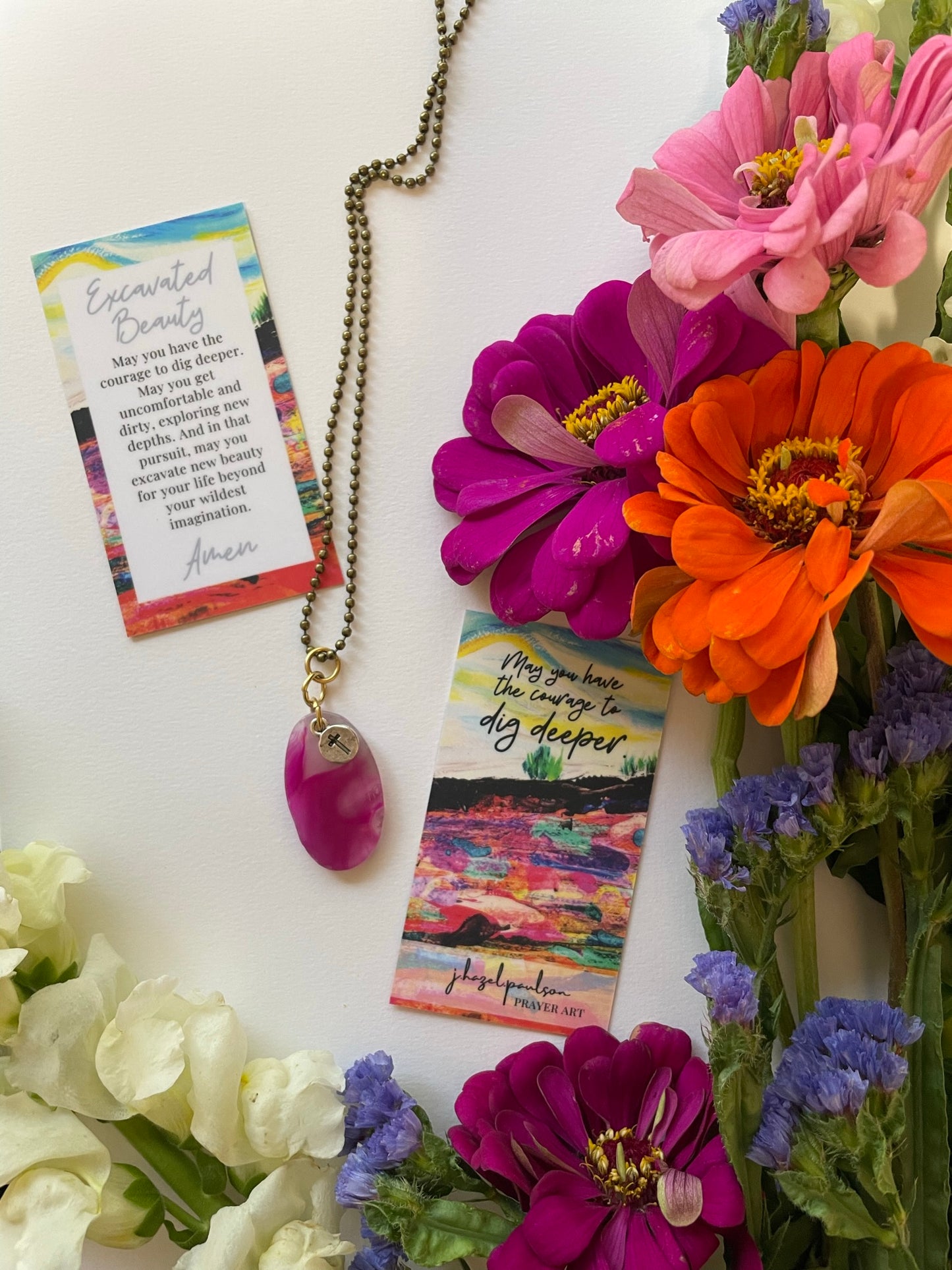 Excavating Beauty AMEN Necklace 6