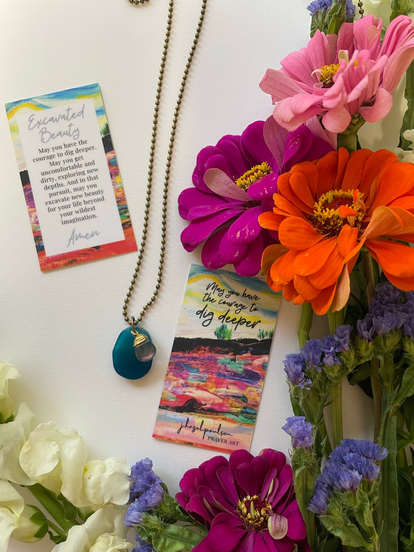 Excavating Beauty AMEN Necklace 7