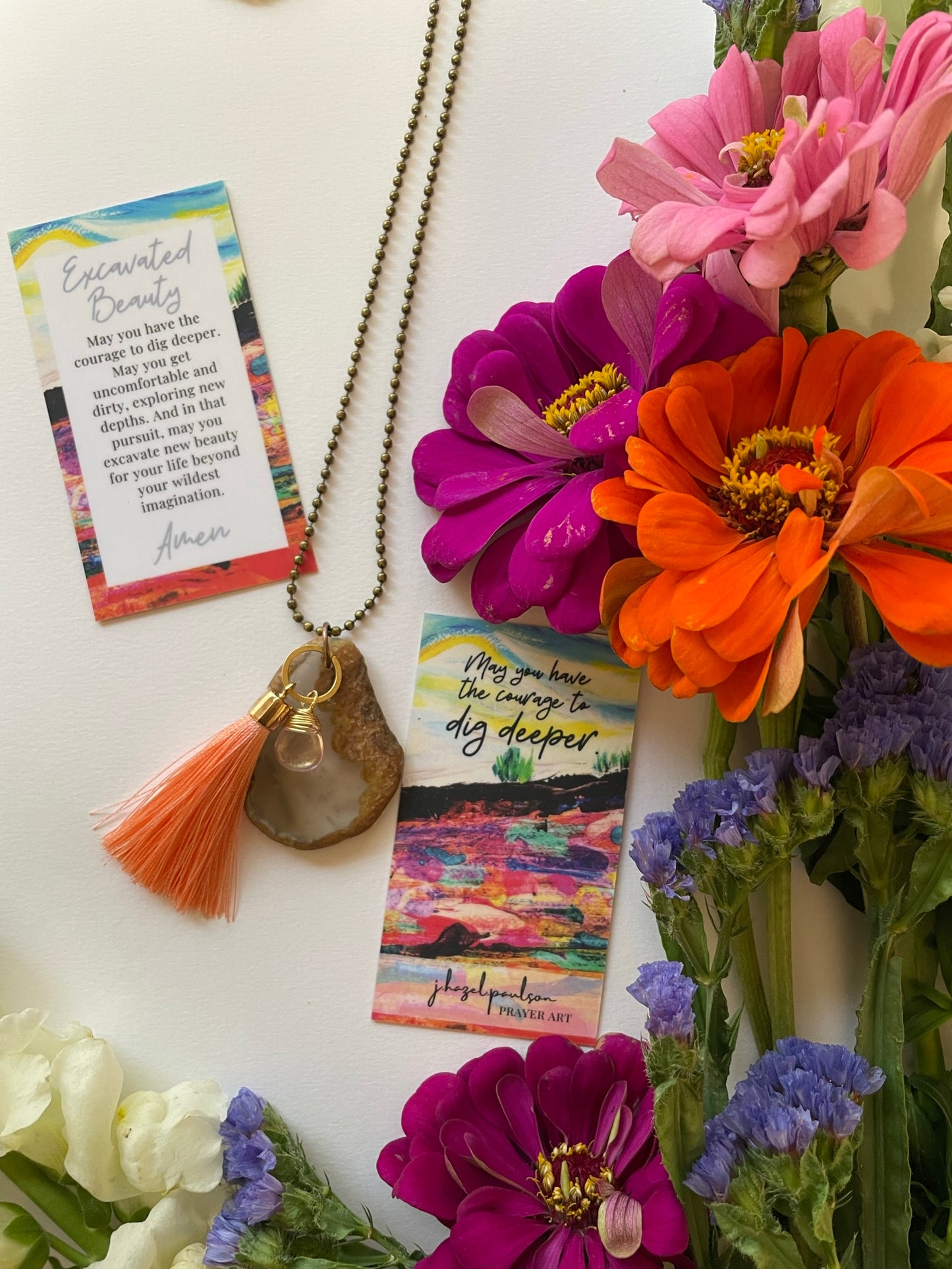 Excavating Beauty AMEN Necklace 8
