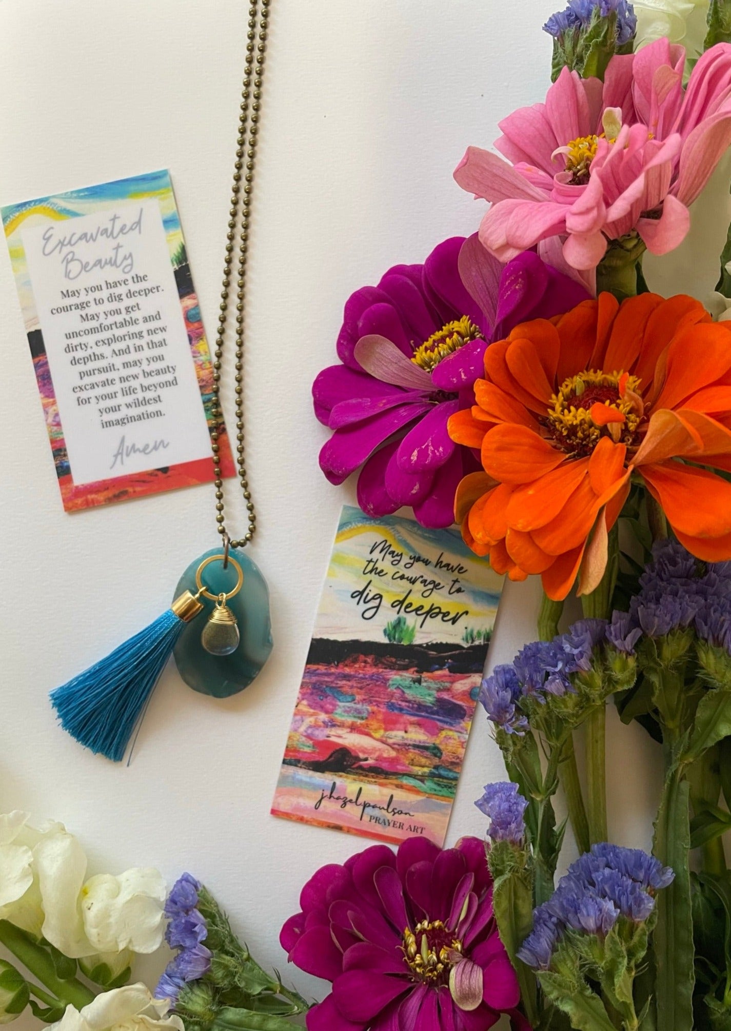 Excavating Beauty AMEN Necklace 9
