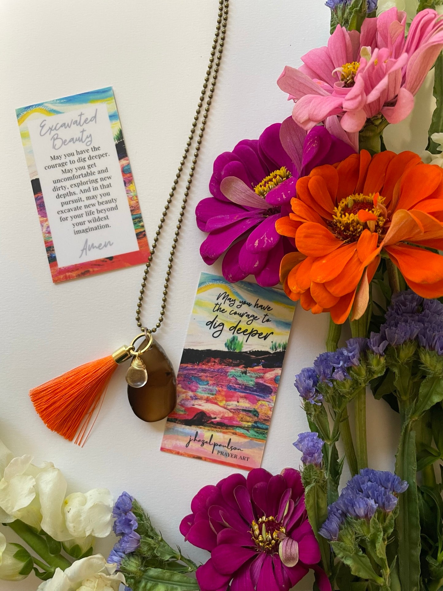 Excavating Beauty AMEN Necklace 10