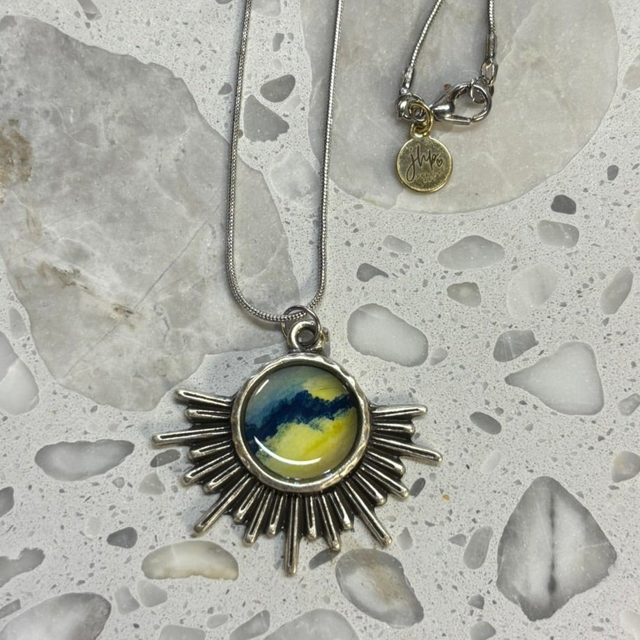 Unraveling, a jhp Prayer Art original Signature Necklace (1)