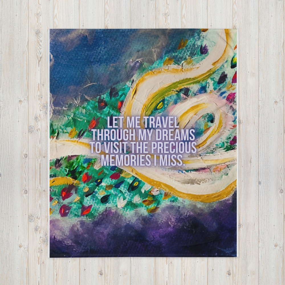 Dreams Throw Blanket