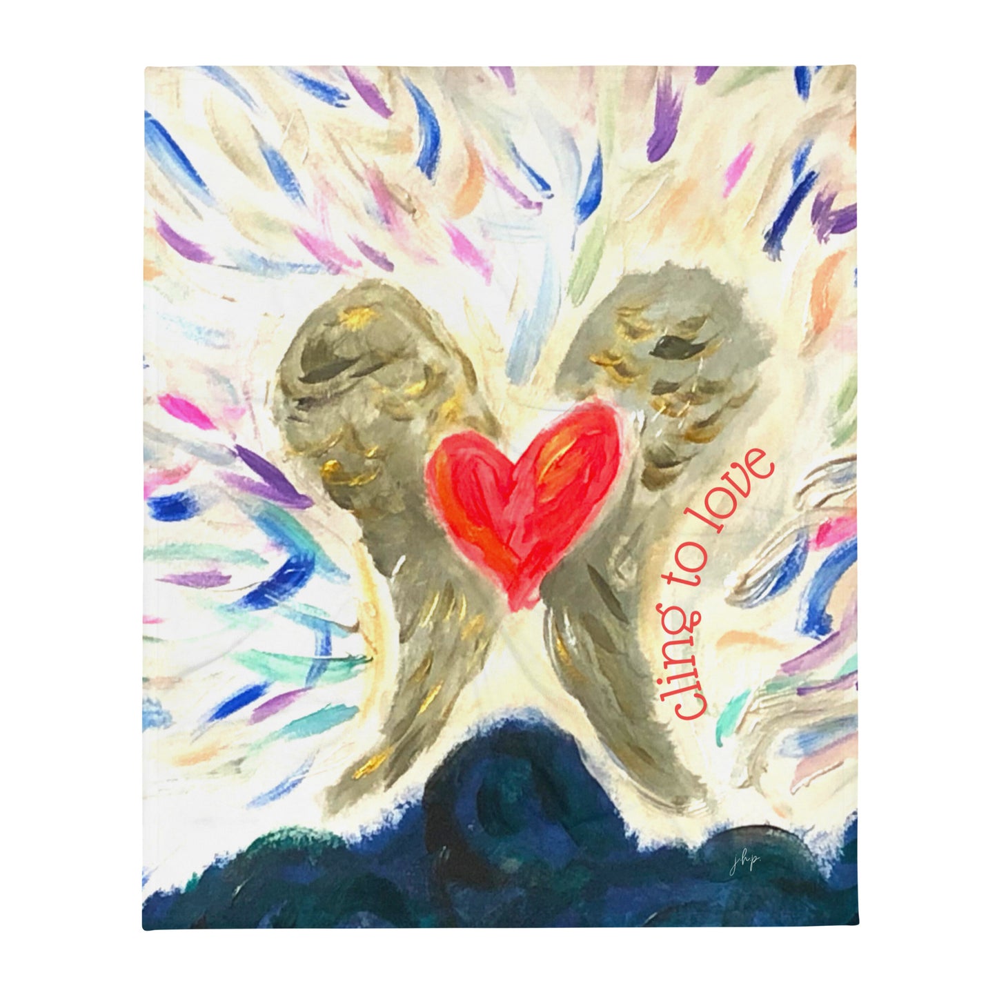 Angel Wings Throw Blanket