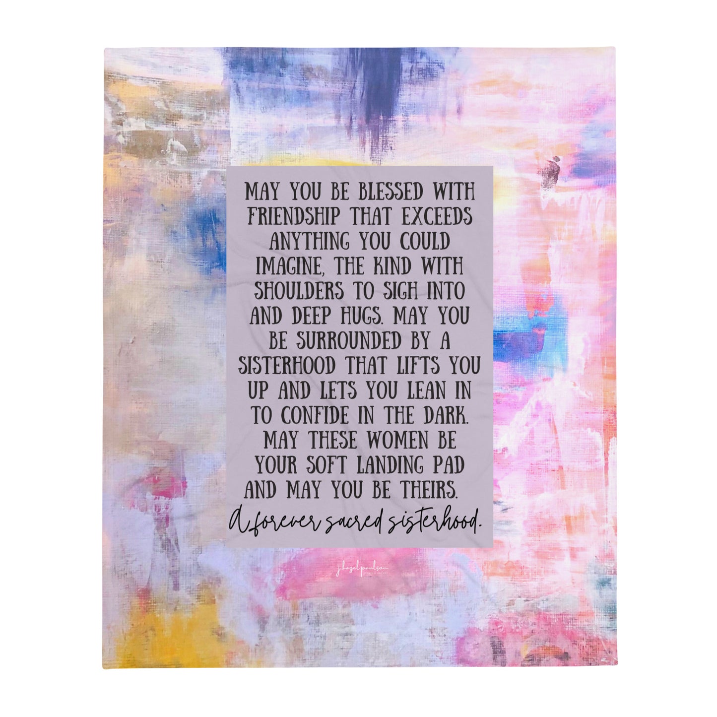 The Sisterhood Throw Blanket