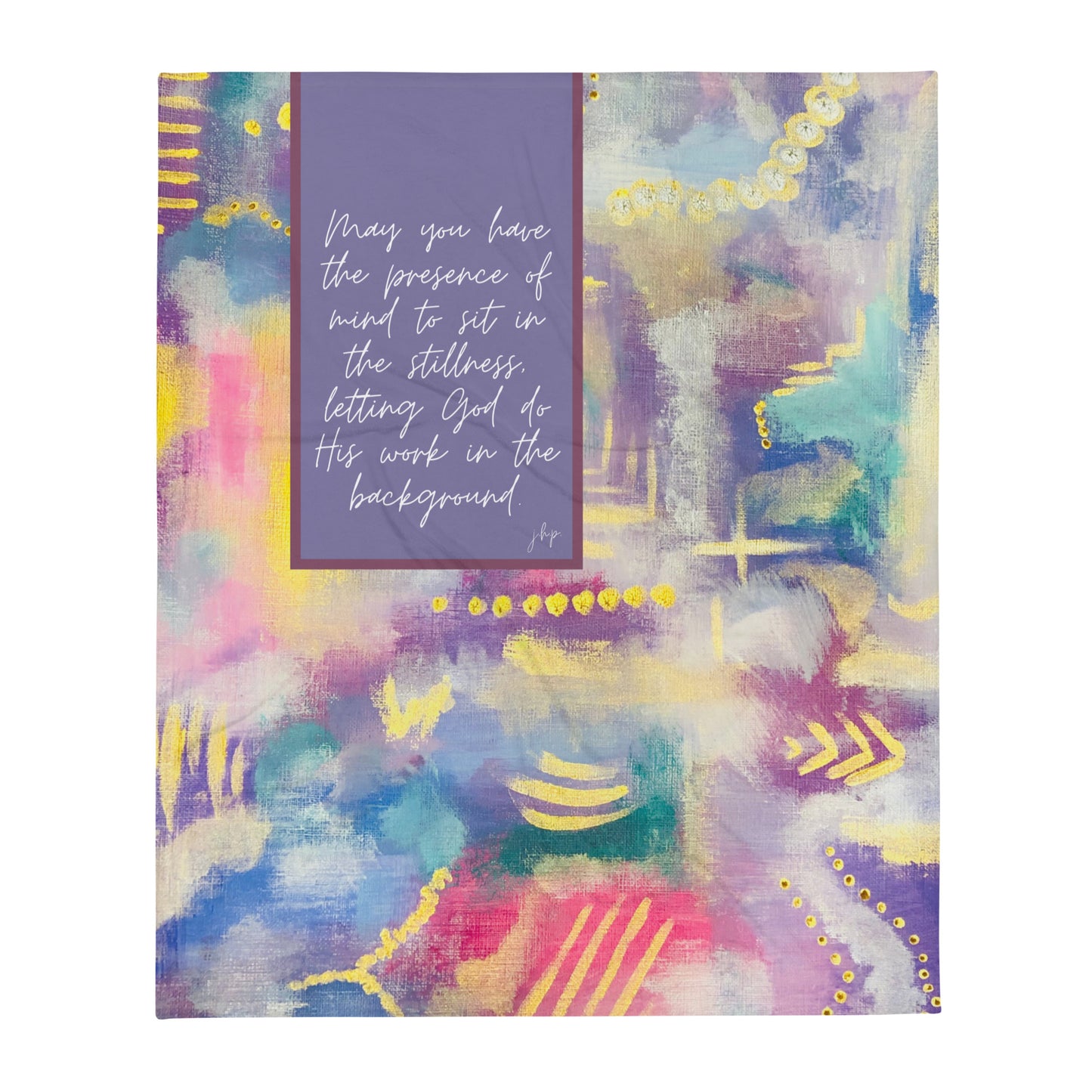 The Stillness Throw Blanket