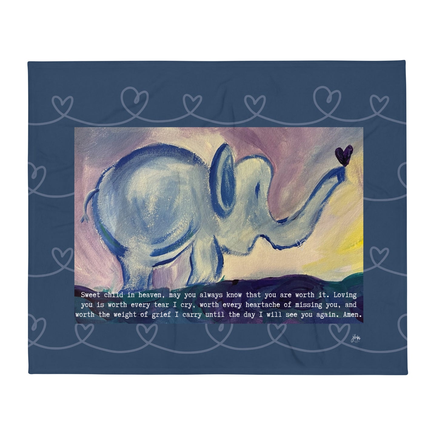 Worth the Weight Throw Blanket