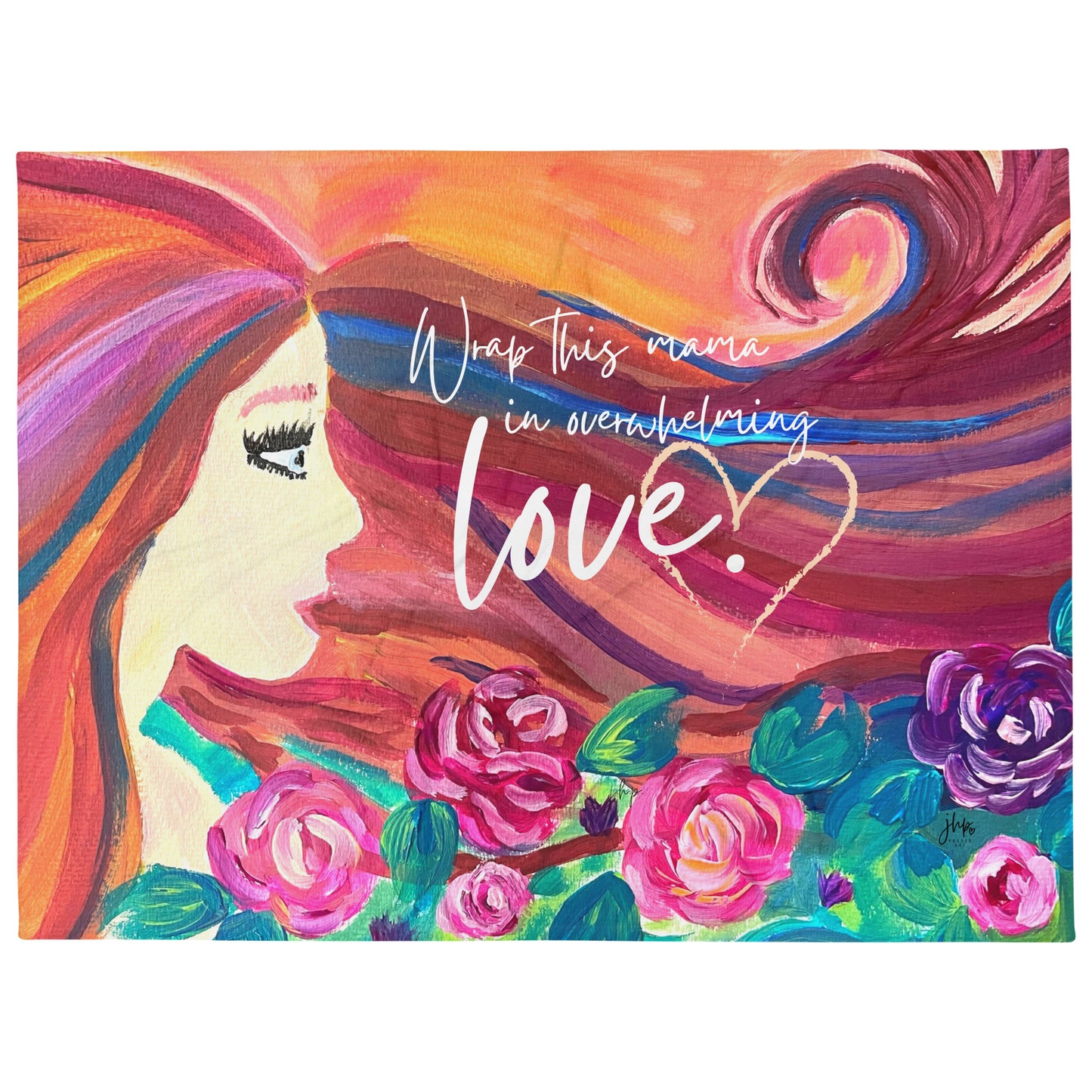 Mama's Seeds Throw Blanket