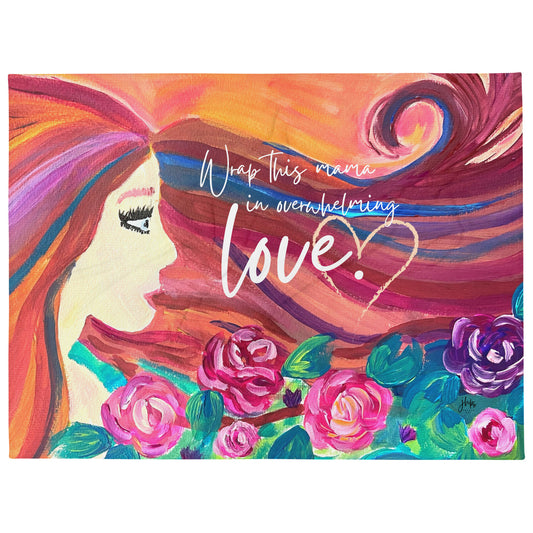 Mama's Seeds Throw Blanket