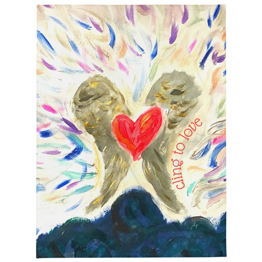 Angel Wings Throw Blanket