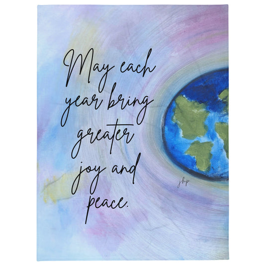 Another Year Throw Blanket