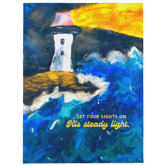 Lighthouse Throw Blanket
