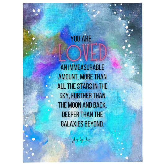 Moon and Back Throw Blanket