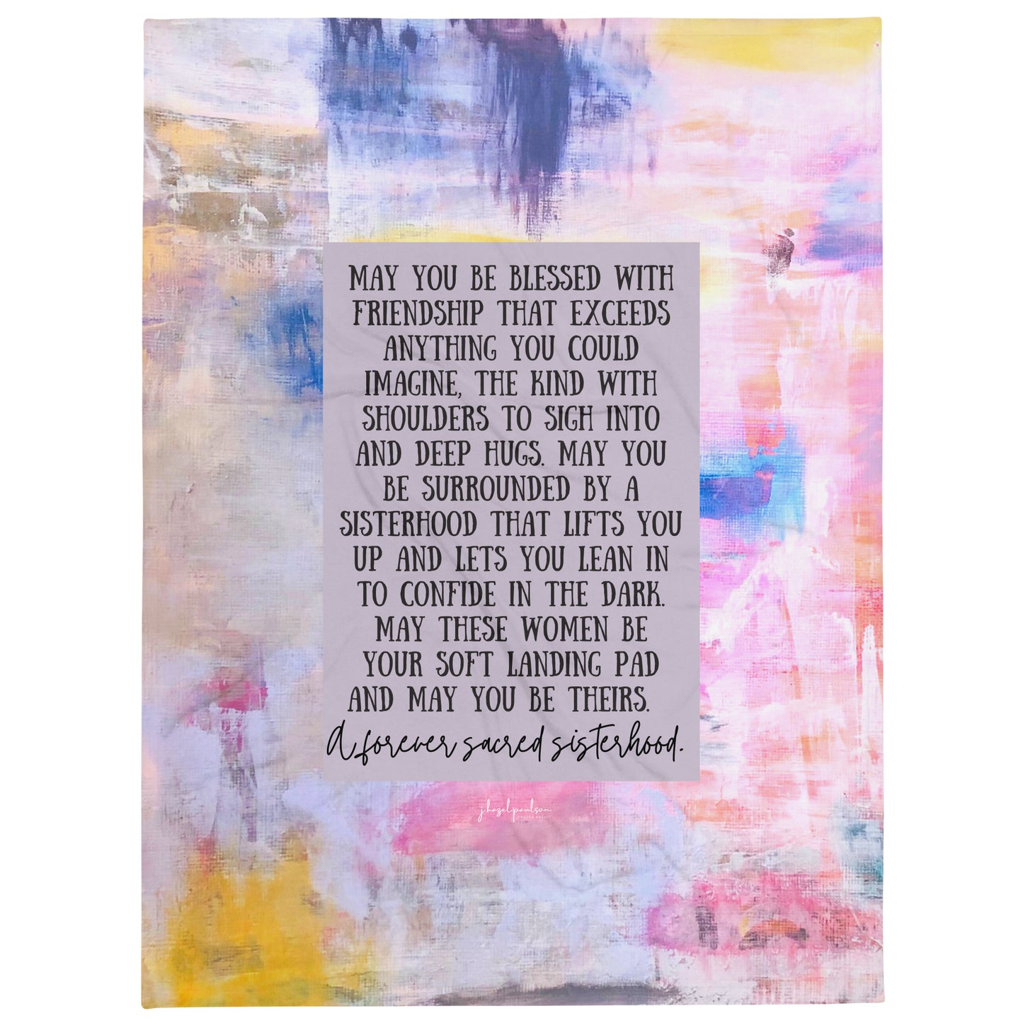 The Sisterhood Throw Blanket