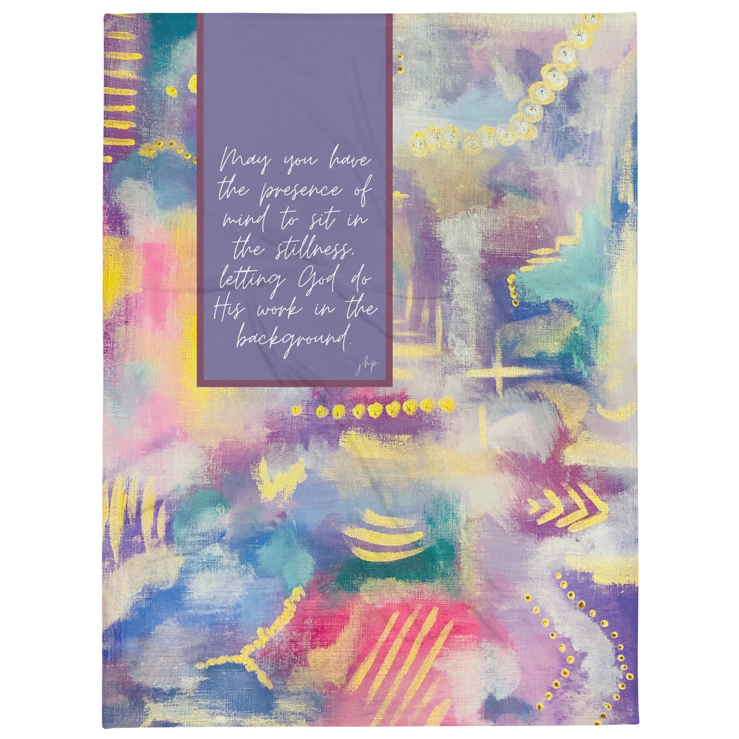 The Stillness Throw Blanket