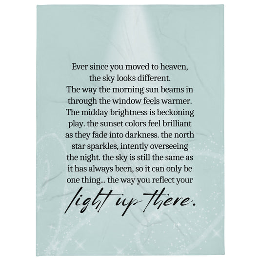 Light Up There Throw Blanket