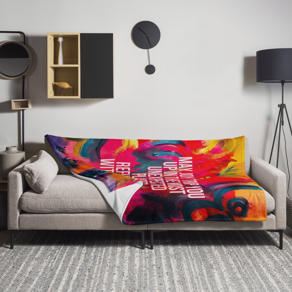 Joy for the Journey Throw Blanket