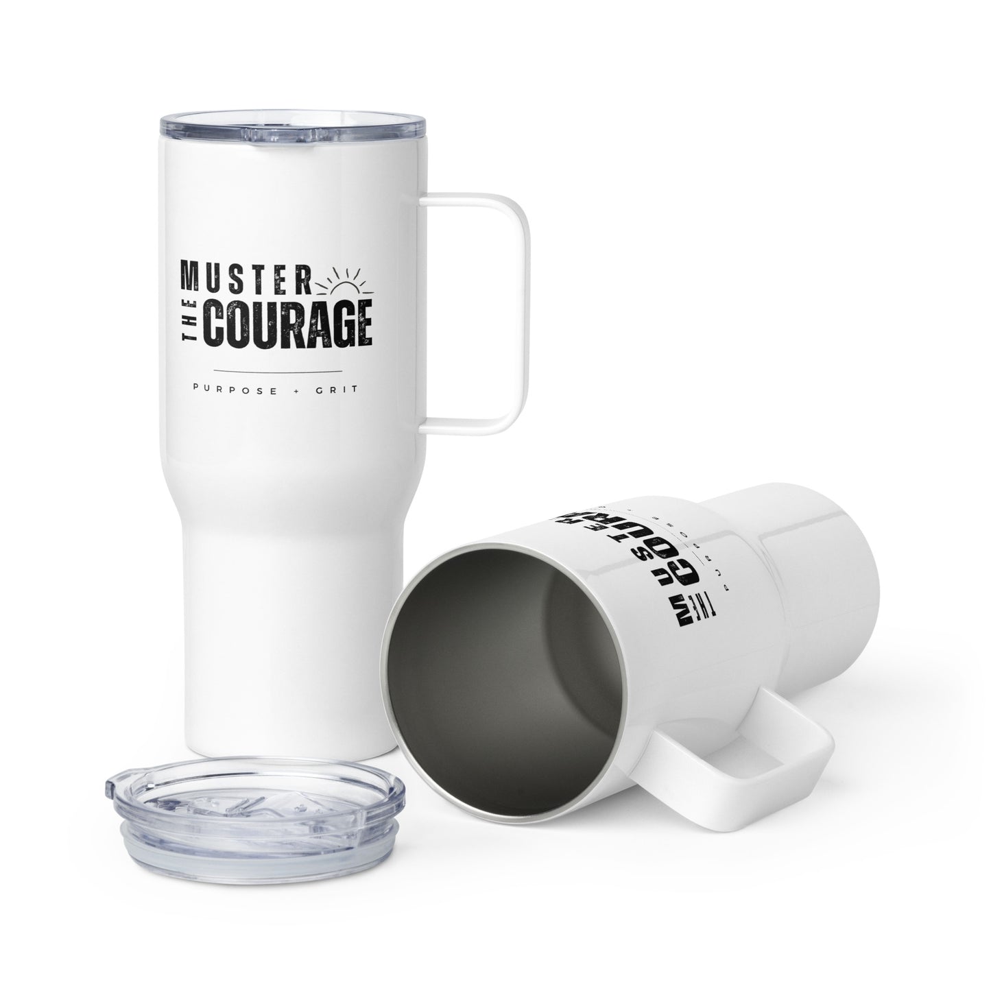Muster the Courage Travel Mug