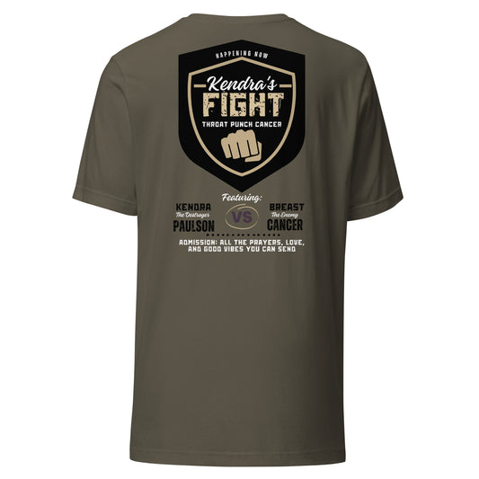 Kendra's Fight Unisex t-shirt
