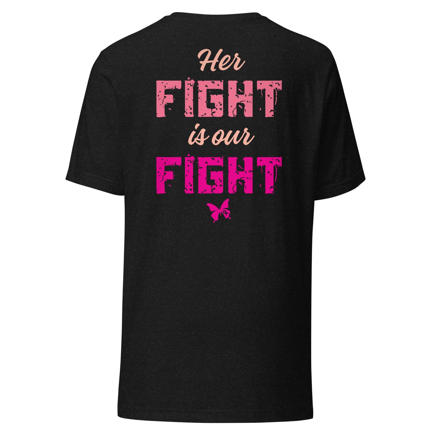Kendra's Fight Butterfly Unisex t-shirt