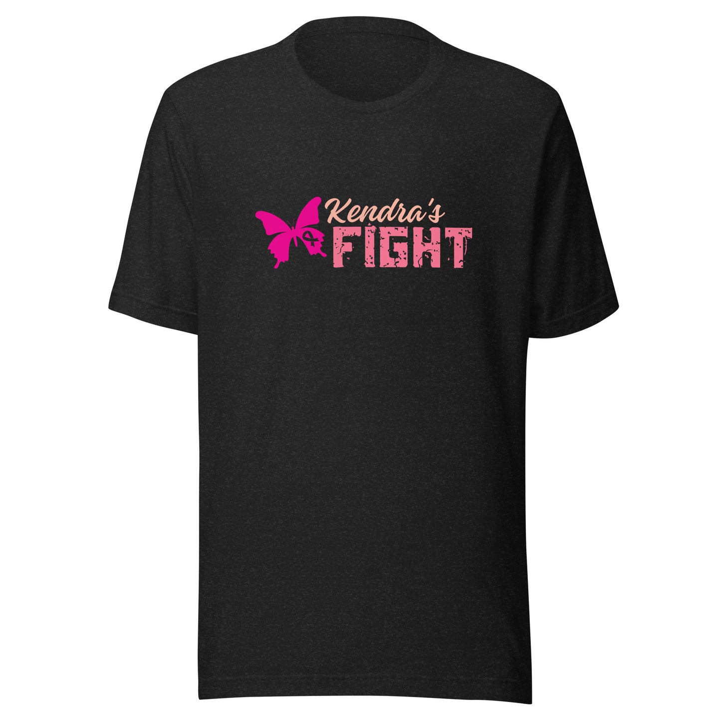 Kendra's Fight Butterfly Unisex t-shirt