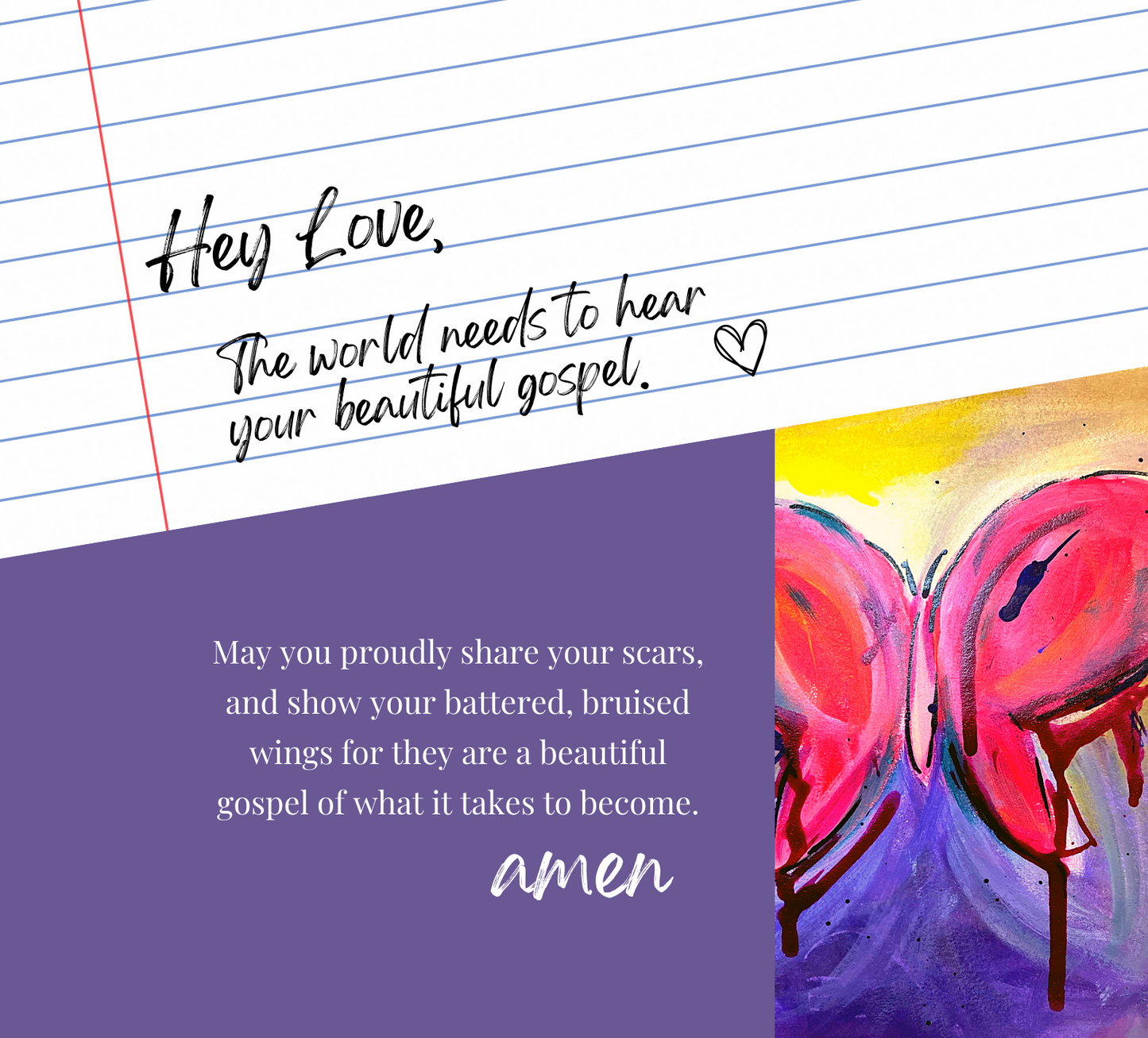 Hey Love! Desktop Flip