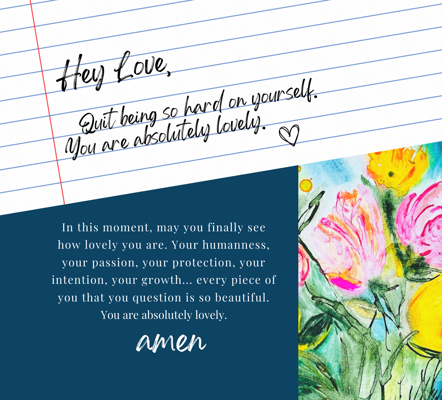 Hey Love! Desktop Flip