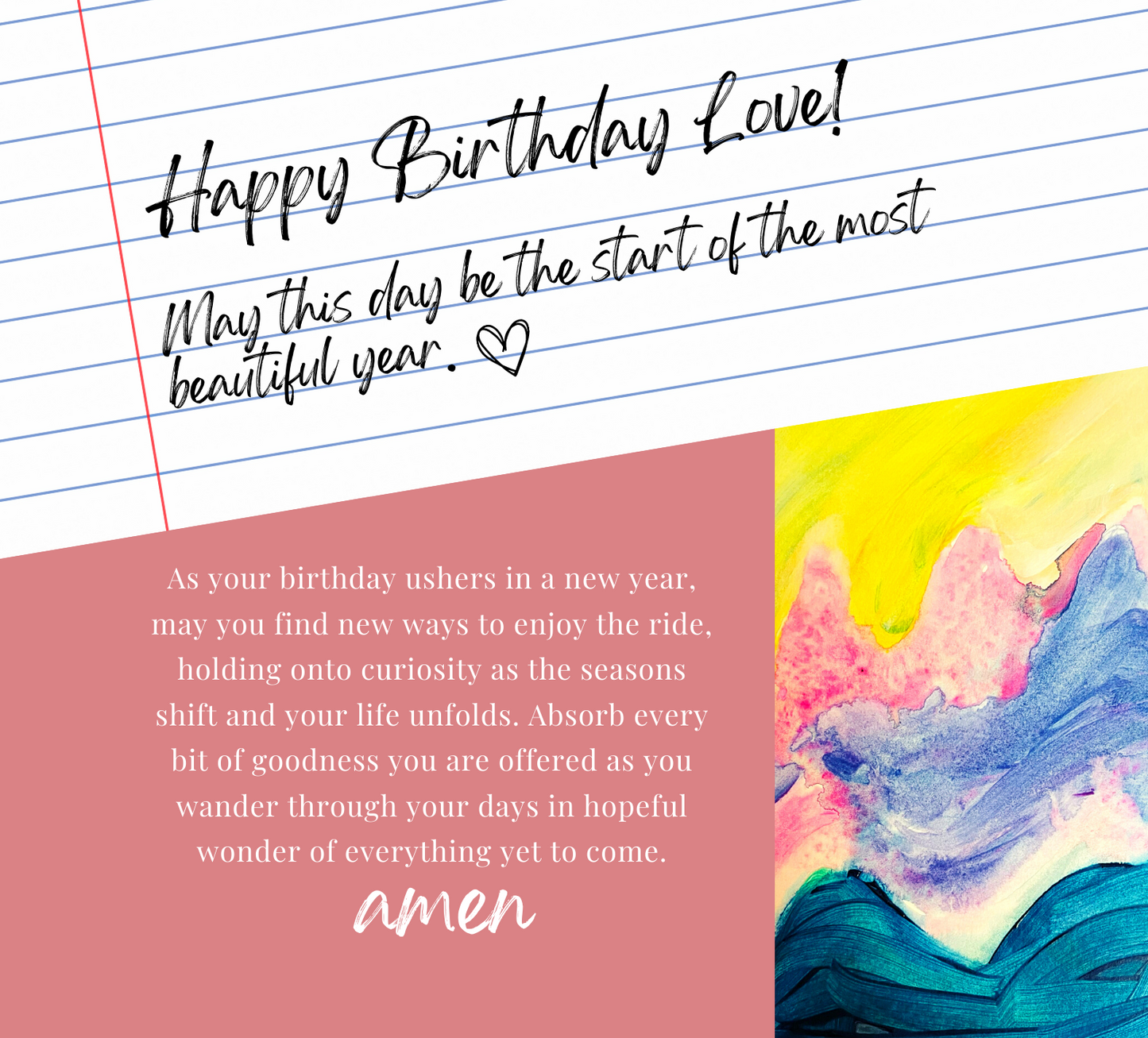 Hey Love! Desktop Flip