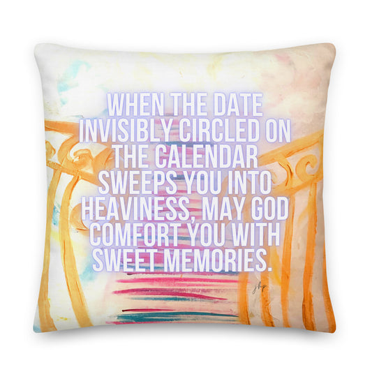 Remembering Throw Pillow