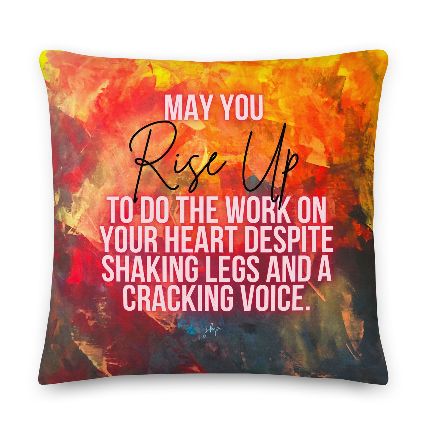 Rising Up Throw Pillow