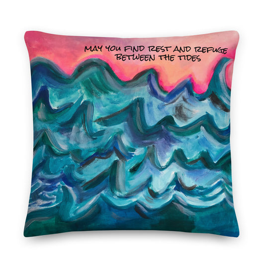 Anchored Throw Pillow