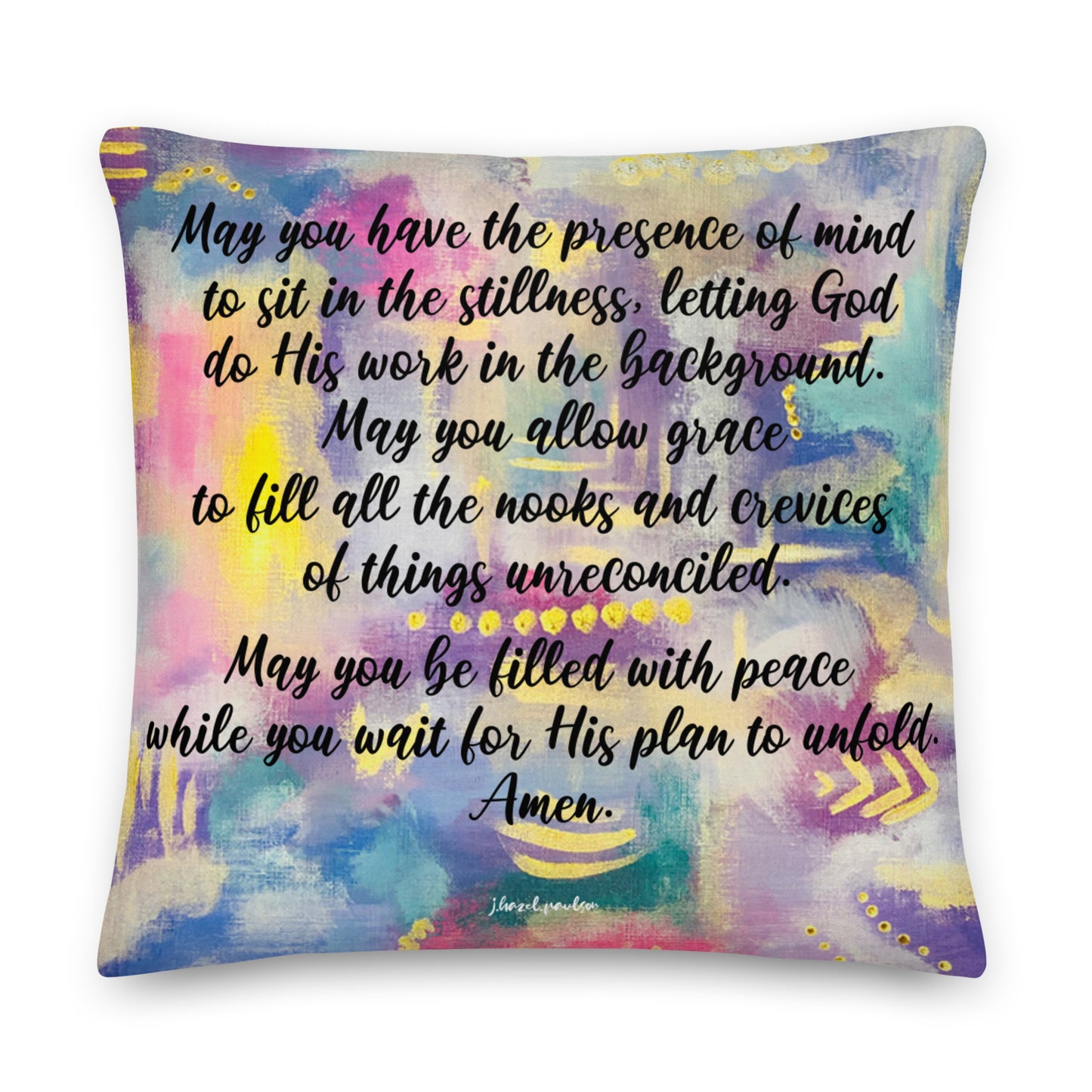 The Stillness Throw Pillow