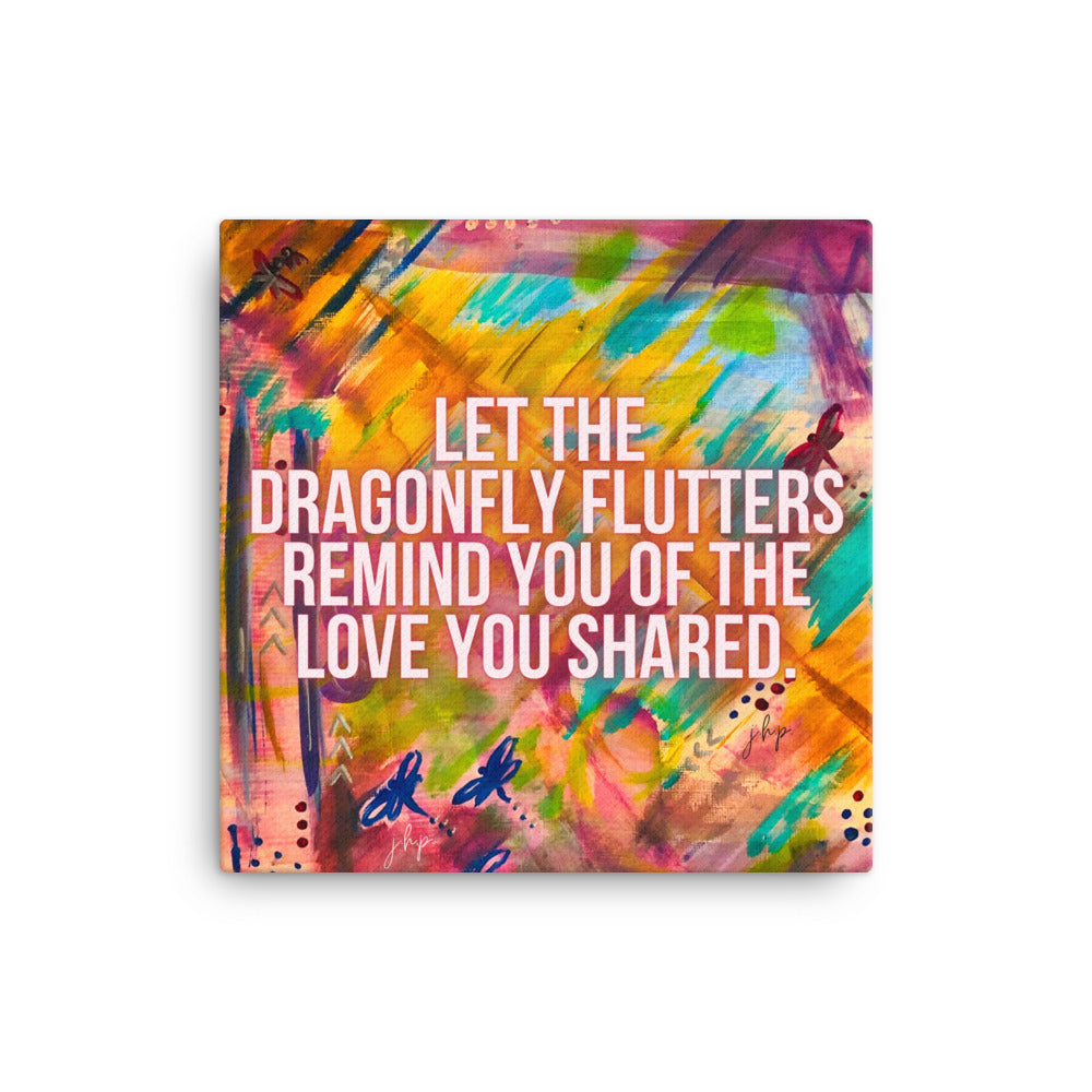 Dragonfly Flutters Canvas