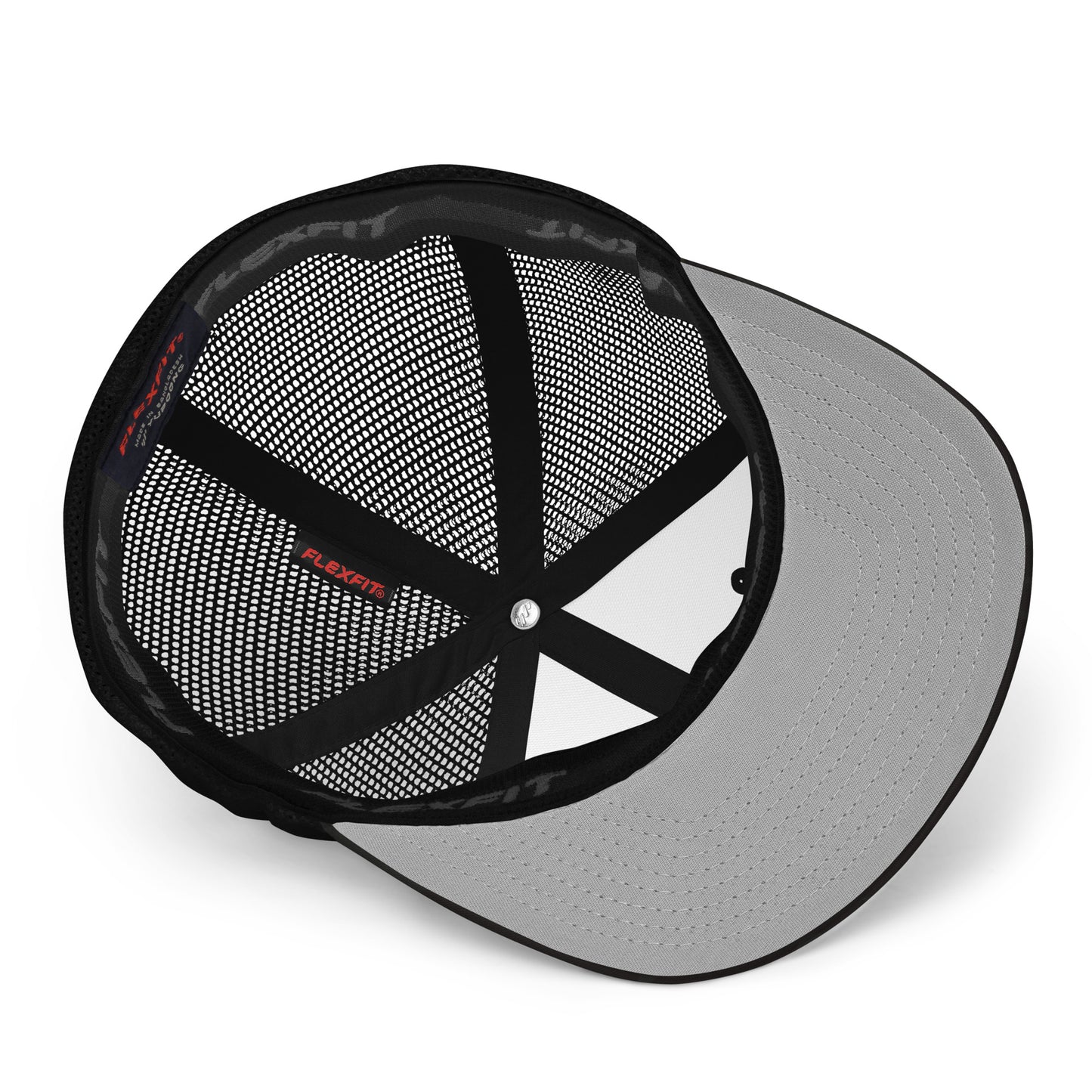 Gritty Faith Closed-back Trucker Cap Gold/White Logo