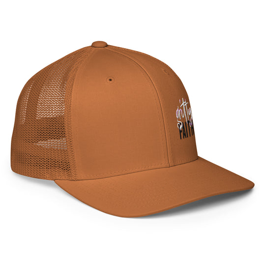 Gritty Faith Carmel Closed-back Trucker Cap