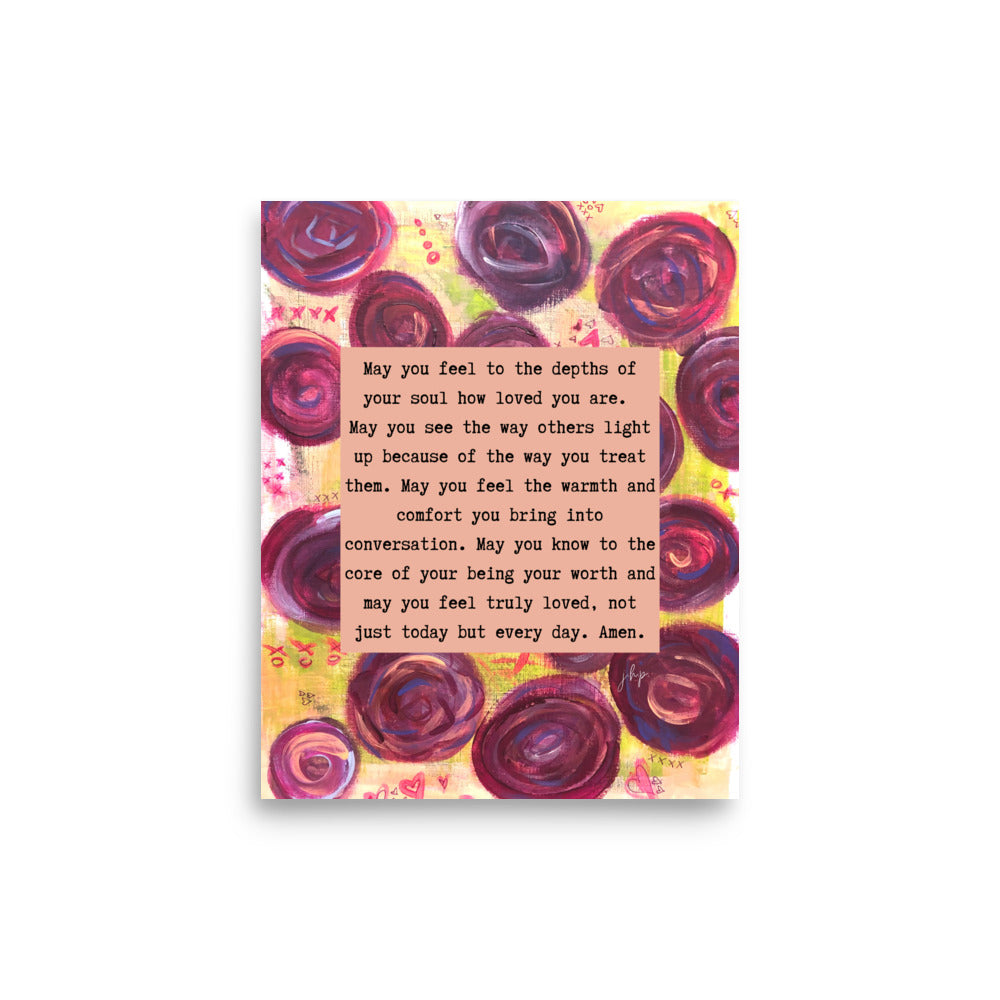 You are Loved 8x10 Print