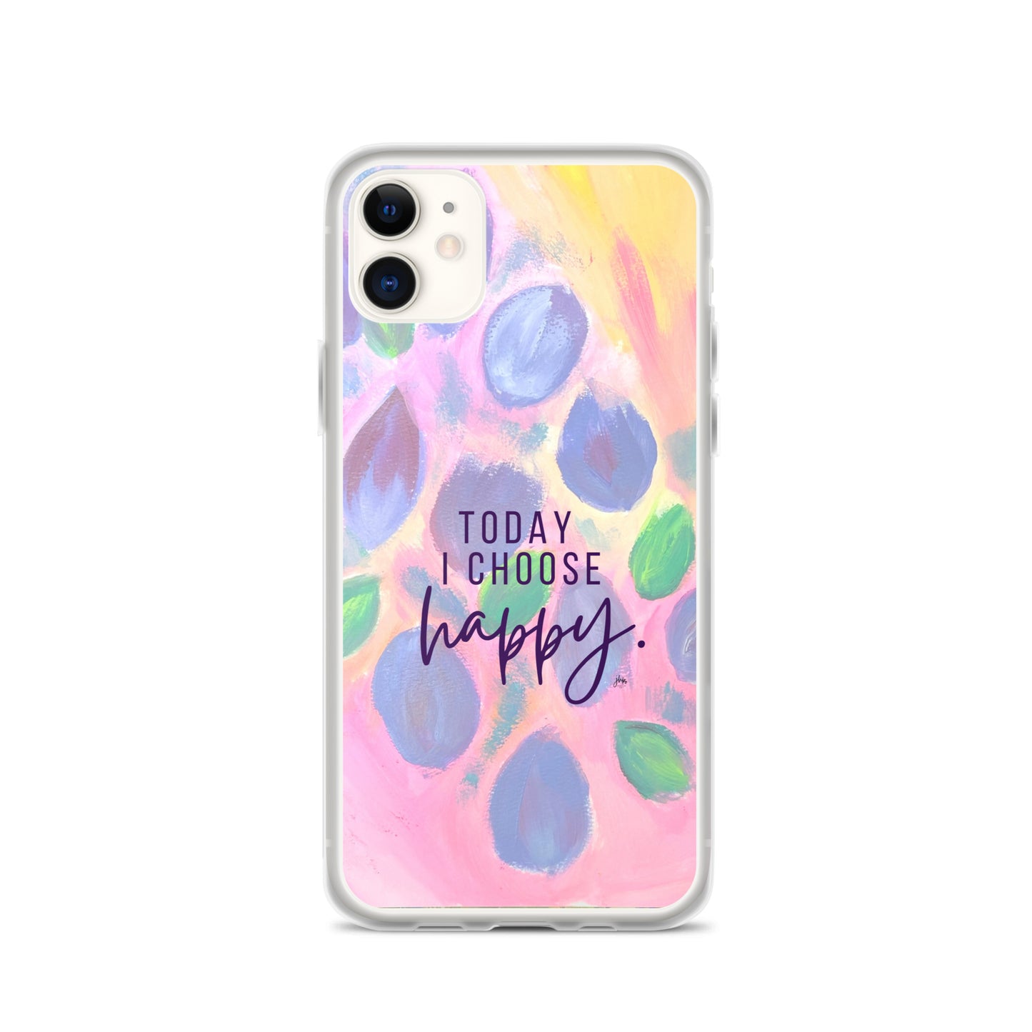 Today I Choose Happy (My Secret Garden, 4) iPhone Case