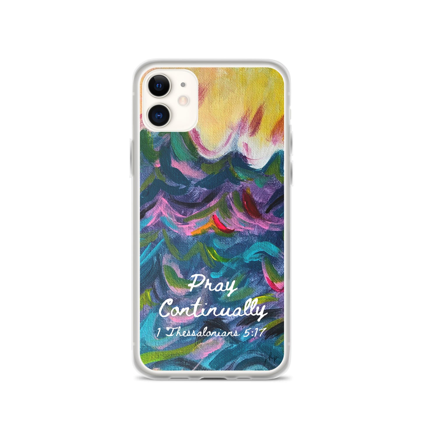 Pray Continually iPhone Case