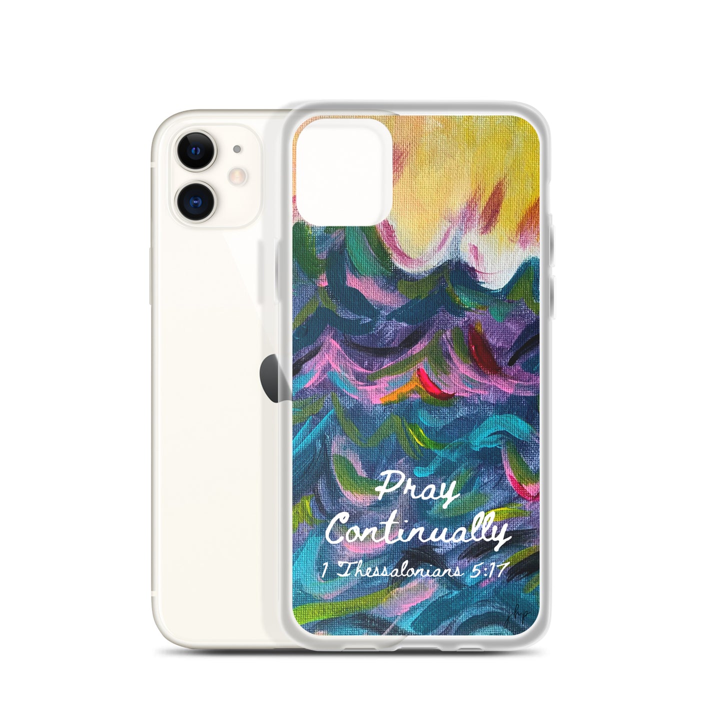 Pray Continually iPhone Case