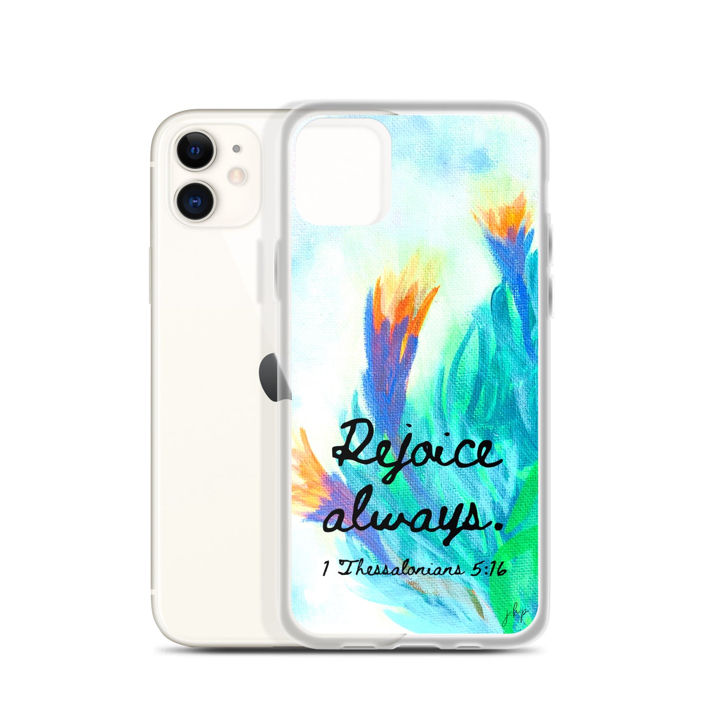Rejoice Always iPhone Case